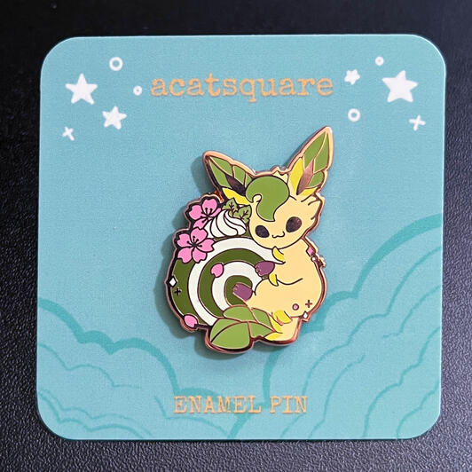 Leafeon Enamel Pins